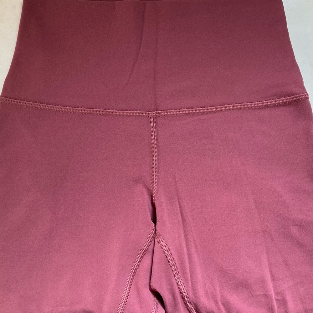 Align Pant, So Merlot 25” - Picture 3 of 8